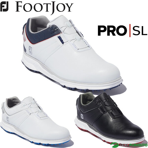 楽天市場】フットジョイpro sl ゴルフシューズ スパイクレスの通販