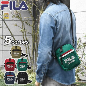 ショルダーバッグ メンズ 斜めがけ/FILA フィラ ポリキャンバス 縦型 ミニ ショルダーバッグ /ミニショルダーバッグ 斜めがけバッグ 斜めがけ バッグ ポシェット ミニバッグ 四角 フェス 旅行用 おしゃれ 大人 無地 シンプル 軽い 軽量 ナイロン ブランド/ r