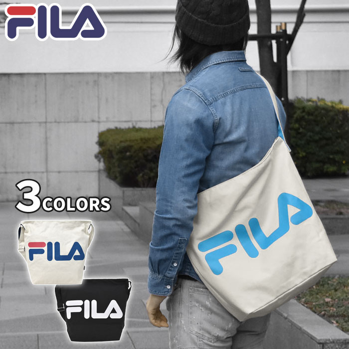 ショルダーバッグ メンズ 斜めがけ/FILA フィラ キャンバス ビッグロゴ ショルダーバッグ /通勤 通学 A4 大きめ ショルダー バッグ 斜めがけバッグ 斜めがけ 無地 シンプル おしゃれ オシャレ 大人 かっこいい 自転車 布 帆布 生成り コットンキャンバス ブランド ロゴ/ r