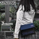 ミニショルダーバッグ レディース/SPALDING スポルディング ポリキャンバス 3way サコッシュバッグ 女性 女子 ショルダーバッグ 斜めがけバッグ ミニバッグ 2way クラッチバッグ スクエア 四角 横型 縦型 縦長 フェス おしゃれ 大人 大人女子 A4 ナイロン ブランド ロゴ r