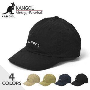 KANGOL Vintage Baseball カンゴール ビンテージ ベースボールキャップ /メンズ レディース 男性 女性 男女兼用 キャップ 帽子 CAP ローキャップ ロー かっこいい おしゃれ オシャレ フェス アウトドア 無地 シンプル 軽量 軽い ナイロン 春 夏 秋 冬 ブランド 195169025/ r