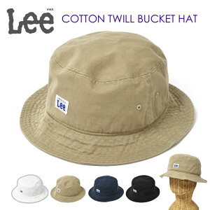 Lee リー COTTON TWILL BUCKET コットン バケットハット /メンズ レディース 男性 女性 男女兼用 軽い 軽量 帽子 ハット アドベンチャーハット サファリハット おしゃれ オシャレ かわいい 無地 シンプル アウトドア フェス 登山 キャンプ 綿 ブランド ロゴ 100176311 r