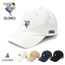 コットン SUMO ローキャップ /メンズ レディース 男女兼用 キャップ 帽子 CAP ベースボールキャップ カジュアル かわいい 可愛い おしゃれ オシャレ 個性的 アウトドア フェス 無地 シンプル 刺繍 ロゴ 58cm フリーサイズ 綿 春 夏 秋 冬 相撲 力士 横綱 日本 グッズ 雑貨/ r