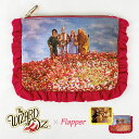 オズの魔法使い グッズ ポーチ 小物入れ/ FLAPPER フラッパー フィルムアート フラットポーチ /オズの魔法使 レディース 薄い スリム フラット ペンポーチ ペンケース コスメポーチ 化粧ポーチ 可愛い かわいい おしゃれ オシャレ 大人 軽い 軽量 コットン 雑貨 小物/ r