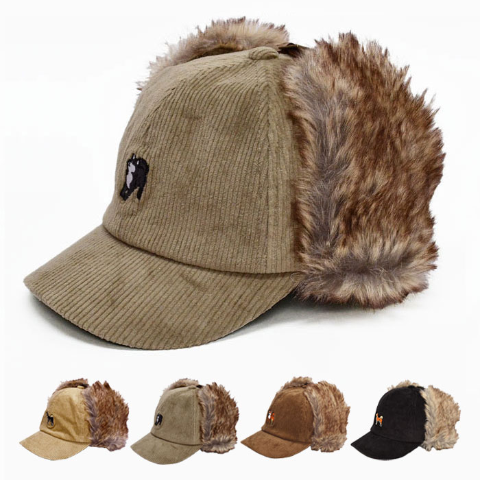 コーデュロイ 柴犬 サイドアップ キャップ 柴犬グッズ 犬 いぬ イヌ グッズ 刺繍 メンズ レディース パ..