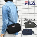 FILA バッグ メンズ FILA フィラ ミニショルダーバッグ ショルダーバッグ メンズ 斜めがけ かっこいい 小さめ おしゃれ 軽量 スポーティー/ ポリエステル スクエア /四角 ウェービングテープ ポケット たくさん ペットボトルが入る オシャレ 大人 斜めがけバッグ シンプル ナイロン ブランド/ r