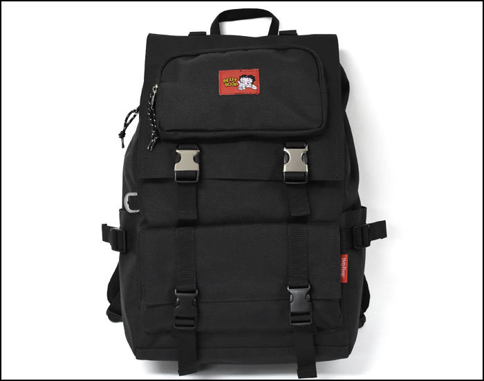 リュック レディース 大人/リュック 大容量/リュック 通学 かわいい/リュック おしゃれ/マザーズバッグ マザーズリュック/ナイロンキャンバス ベティ ブープ フラップ リュック 通勤 A4 シンプル 無地 可愛い オシャレ ベティー ベティちゃん キャラクター ナイロン r