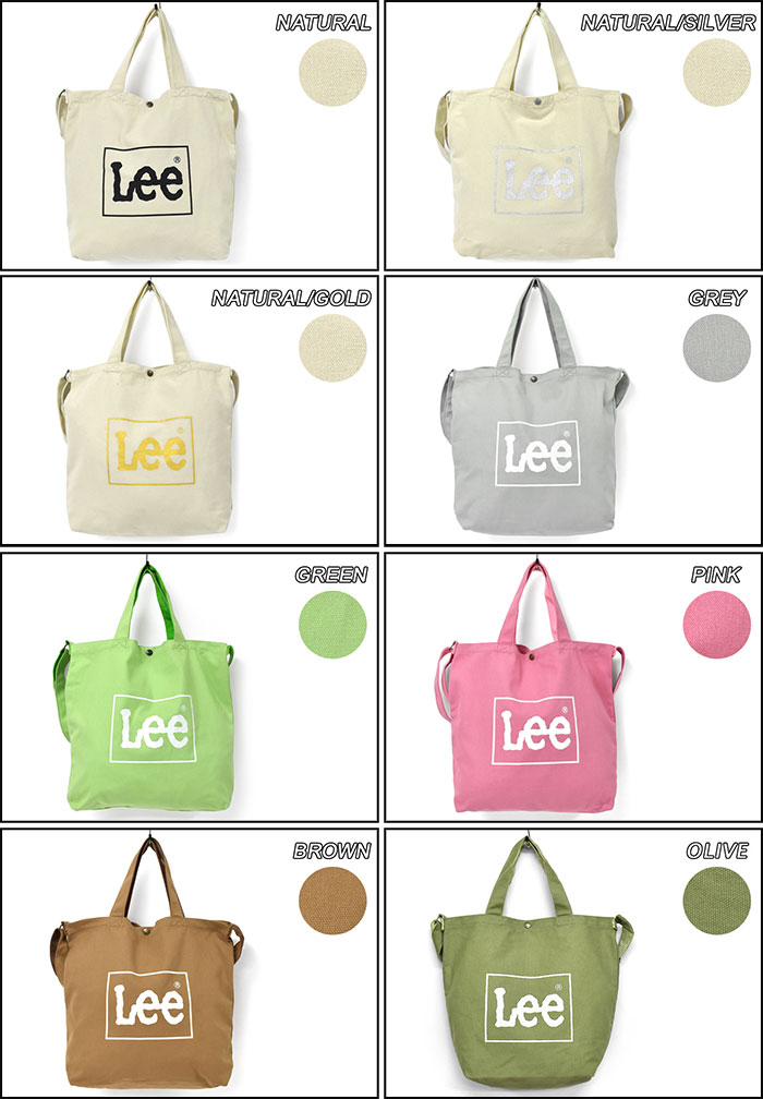 ショルダーバッグ メンズ 斜めがけ/Lee (リー) キャンバス ロゴ 2way ショルダーバッグ/メンズ 男女兼用 ショルダー バッグ トート トートバッグ かばん 手提げバッグ 肩掛け 斜めがけバッグ 大容量 大きめ 大 A4 シンプル おしゃれ 通勤 通学 大人 コットン ブランド/ r