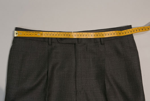 メンズパンツウエスト詰め出し3センチ以内