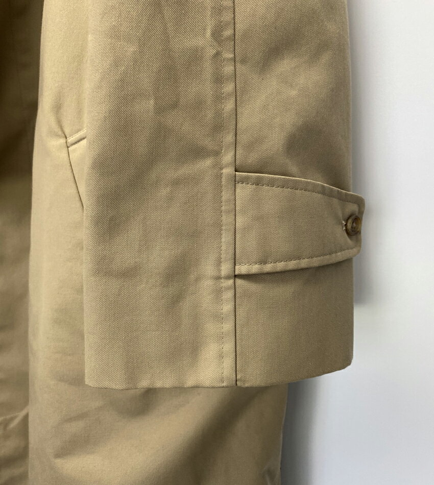 メンズ・レディースコートストラップ仕上げ