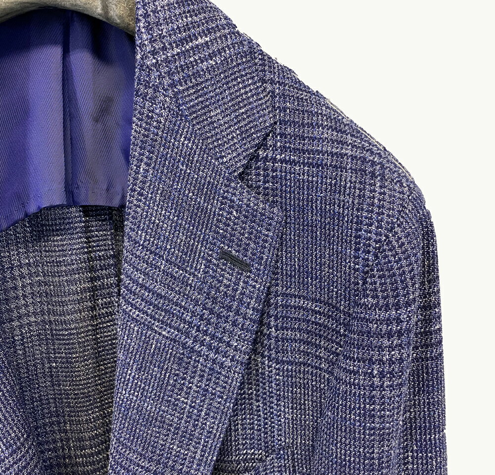 メンズジャケット袖丈詰め 肩から詰め4センチ以内