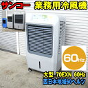  サンコー ECO 冷風機 70EXN 60ヘルツ 西日本地域用 業務用冷風機 sanko エコ冷風機  気化熱式 冷風扇 冷風器 扇風機 節電 マイナスイオン サンコー冷風機