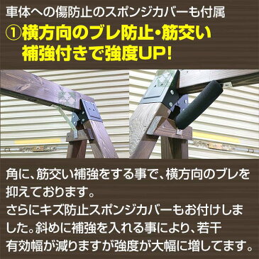 ウッドミッツラック 自転車用 木製ラック 幅1800ミリ 大型 3〜5台用 木製サイクルスタンド サイクルラック ステイン塗装仕上げ 自転車 ラック (ロードバイク クロスバイク マウンテンバイク ミニベロ スポーツバイク 用 駐輪 スタンド バイシクルラック 自転車スタンド)