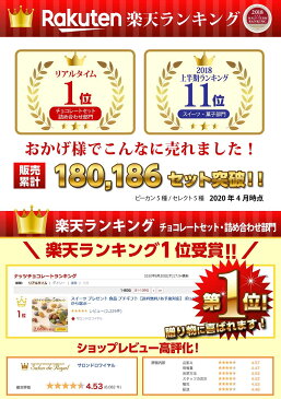 スイーツ プレゼント 食品 プチギフト【送料無料/あす楽対応】 約14万セット販売 WEB限定おすすめ 2パターンから選ぶチョコレートプチギフト 5種セット お菓子 詰め合わせ 贈り物 洋菓子 手土産 個包装 セット ピーカンナッツ ありがとう お世話になりました