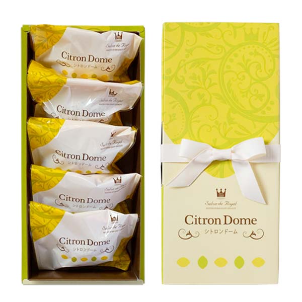 スイーツ ギフト 贈り物 お菓子 洋菓子 高級 チョコレート 詰め合わせ 個包装 セット レモンケーキ シトロンドーム(5個/箱)