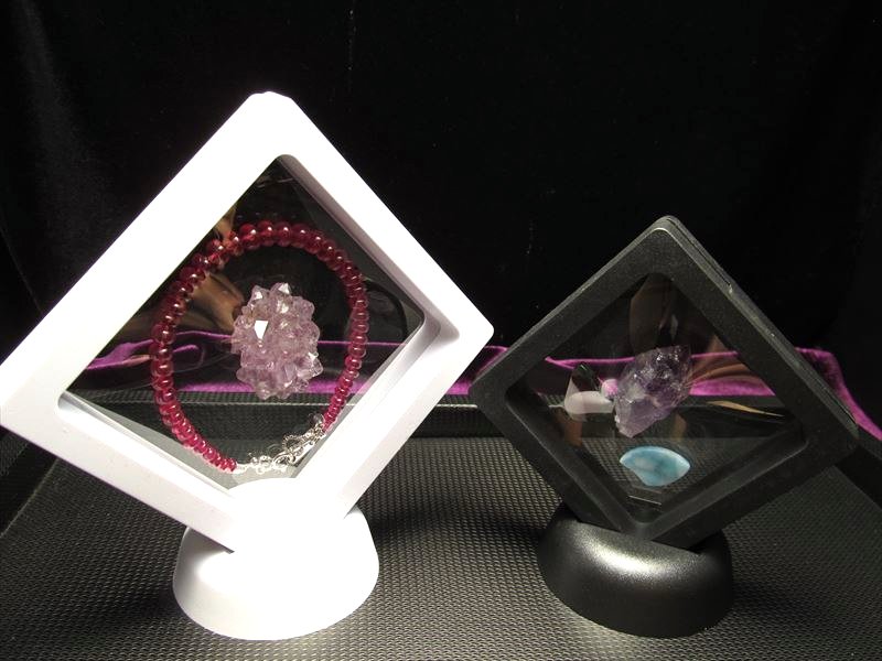 ●【Sサイズ フロートコレクションケース 】サイズ約70mm×70mm×20mm【si-s】【inmy】 パワーストーン 天然石