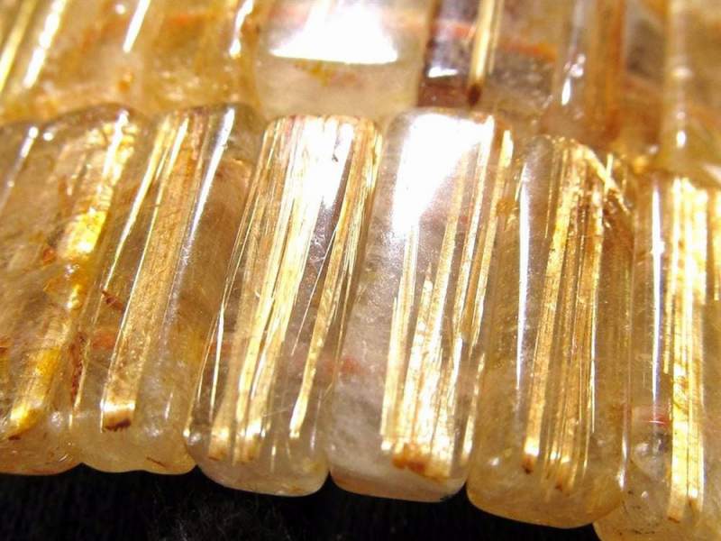楽天市場】タイチンルチル バングル（種類（宝石）ルチルクォーツ）の通販