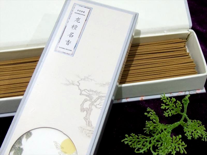 【龍檀名香】1箱約200本入り 1本約20cm スティック香【中国産】【inmy】 パワーストーン 天然石