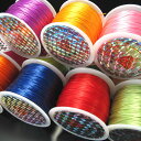 【ブラックフライデー期間中ポイント5倍】●ブレス用ゴム 水晶の線 ブレスレットお直し交換用 オペロンゴム 天然石 ビーズ たっぷり約43m ポイント消化【si-...