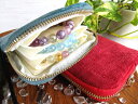 選べる4色【ブレスレット専用 旅ポーチ】幅約13cm×12cm アクセサリーポーチ パワーストーンブレスレットの持ち運び・保管に 複数収納できる仕切り付き【Aタ...