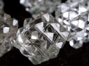 ●【ヒマラヤ水晶 多面ピラミッドキューブ】幅約18mm-20mm 54個の多面ピラミッド 浄化力の強い希少水晶 最強形状【ヒマラヤ山脈産】