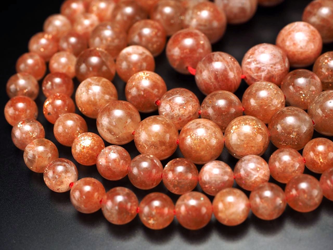 14mm デンドライトインモルガナイト粒売りビーズ