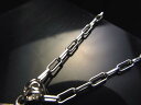 ●【45cm 2面カットロングあずきチェーン Silver925】幅約2.5mm 金具最大幅約4.1m ペンダントトップの相方【CHN090】