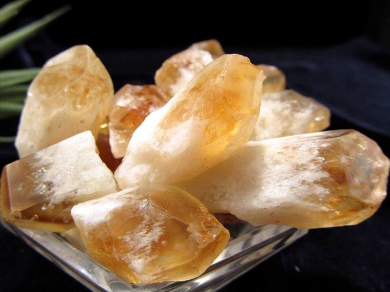 ●お買い得な詰合せ! 【シトリンファントム ラフ原石 詰め合わせ】1袋約100g入り 結晶約20mm-90mm 希少なファントム入り 幻影黄水晶 豊かな富をもた...