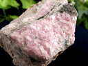 国産原石【インカローズ (菱マンガン鉱) 原石】重さ255g 薔薇色の人生を象徴する石【北海道余市郡仁木町大江鉱山産】