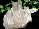 ヒマラヤ山脈の最高品質水晶【マニハール産 水晶クラスター】最大幅約130mm 約566g 厳選1点物 ギャランティカード付き【クル地区・マニハール産】