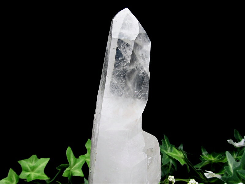 激レア ゴールデンファントム入り！ ヒマラヤ産 水晶 結晶原石 専用木製...