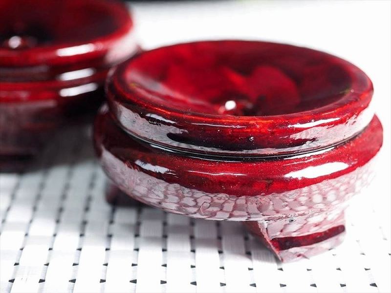 ●【Lサイズ 丸玉用 木製台座】 直径約76mm×高さ約35mm前後 1個売り 直径70−110mmの丸玉を飾るのに便利 丸玉台座 天然石台座【si...