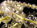 ●稀少!クリストバライト内包【リビアングラス ブレスレット】7mm-7.5mm×27珠前後 透明感抜群 リビア砂漠の秘宝【エジプトサハラ砂漠産】