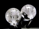 【1珠売り】【素彫り 天然水晶四神彫り 10mm】水晶青龍&朱雀素彫りビーズ 手彫りの傑作 高品質天然水晶使用 【ブラジル産】