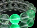 【店頭展示中】激レア・大珠【ハイアライト(玉滴石)オパールセミラウンドブレスレット】13mm-13.5mm×16珠 クラックによる絶妙な緑色発光 オパールの中で...