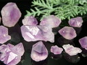 【18日23:59までポイント5倍】【ラベンダーアメジスト(紫水晶)結晶詰め合わせ】100gパック 約10mm-30mm 磨りガラスのようなマットな質感 愛の守...