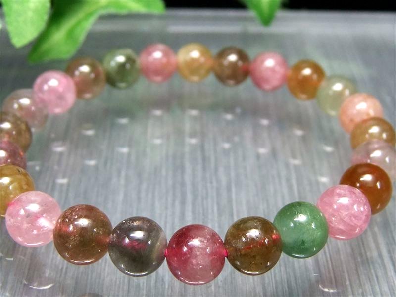 �쥢���� 4A+��MIX���顼 �ȥ�ޥ�� �֥쥹��åȡ�7.5mm-8mm��24�� Ʃ������ᥫ�顼 10��������� ���˳��Ϥ�ͦ����Ϳ������ 1����� ����...