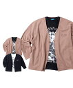 【大きいサイズ】裏起毛カーディガン+半袖Tシャツ【COLLINS(コリンズ)】メンズ 3L/4L/5L/6L/8L ビッグサイズ(4)