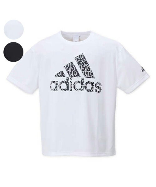 アディダス 【大きいサイズ】BOSロゴ半袖Tシャツ【adidas(アディダス)】メンズ 3XO/4XO/5XO/6XO/7XO/8XO ビッグサイズ