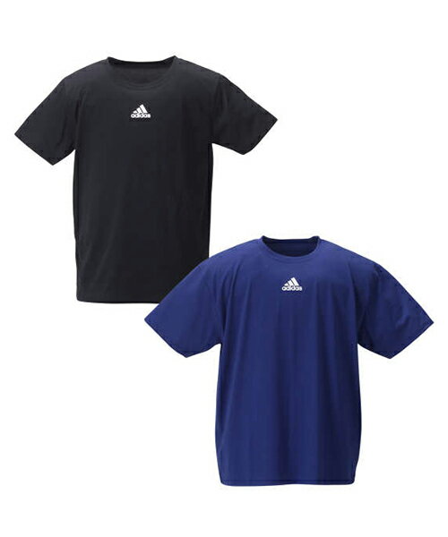 ■adidas 2Pクルーネック半袖Tシャツ 半袖Tシャツです。 *吸汗速乾／プリント(ラバー)／2枚組 〔素材〕ポリエステル 80%/綿 20% 〔サイズ〕 　3L・4L・5L・6L・8L 〔カラー〕イェールネイビー×ブラック 【サイズ交換・ご返品について】 必ず商品到着後3日以内にご連絡ください。 ※ご試着等可能ですが、タグや袋など保管してください。 　ご返送の際に必要となります。 ・交換の場合 　ご希望のサイズ・お色をご連絡ください。 　在庫を確認致します。 ・返品の場合 　ご連絡確認後に返送先・ご返金方法をご連絡致します。 ※以下によるご返品はお断りいたします。 　・ご使用になられた商品。 　・お届け時と同じ状態でないもの。（タグ・袋のないもの） 　・商品到着時より5日以上経過したもの。 　・オリジナル加工商品。（名入れ加工済みのもの） 　・事前にご連絡のないもの。 ※ご返送の際の送料はお客様負担となります。