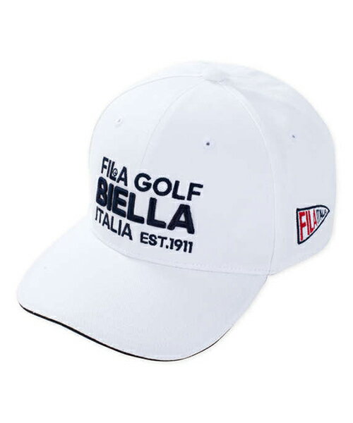 【大きいサイズ】柔らかツバツイルキャップ【FILA GOLF(フィラゴルフ)】メンズ 4L