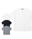 ワッフルヘンリーネック半袖Tシャツメンズ 3L/4L/5L/6L/7L/8L ビッグサイズ