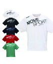 【大きいサイズ】ビッグロゴ半袖Tシャツ【MOVESPORT(ムーブスポーツ)】メンズ 3L/4L/5L/6L ビッグサイズ(4)