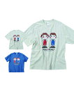 【大きいサイズ】天竺半袖Tシャツ【PEKO&POKO(ペコ&ポコ)】メンズ 3L/4L/5L/6L/8L ビッグサイズ(4)