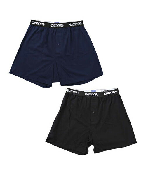【大きいサイズ】2Pニットトランクス【OUTDOOR PRODUCTS (アウトドアプロダクツ)】メンズ 3L/4L/5L/6L/7L/8L ビッグサイズ