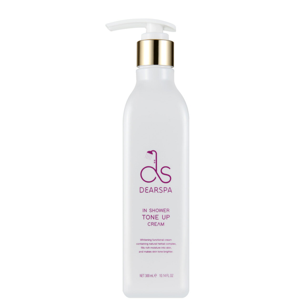 【韓国コスメ】ディアスパ インシャワートーンアップクリーム 透明感 無刺激 敏感肌【DEARSPA IN SHOWER TONE UP CREAM 300ml】 送料無料