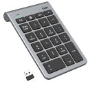 Ewin テンキー numlock非連動 Bluetooth/2.4G接続 2台デバイス接続 ワイヤレス 数字キーボード Bluetoothキーボード 超薄型 左手デバイス 片手デバイス ショートカットキー 日本語対応 iOS iPadOS Window