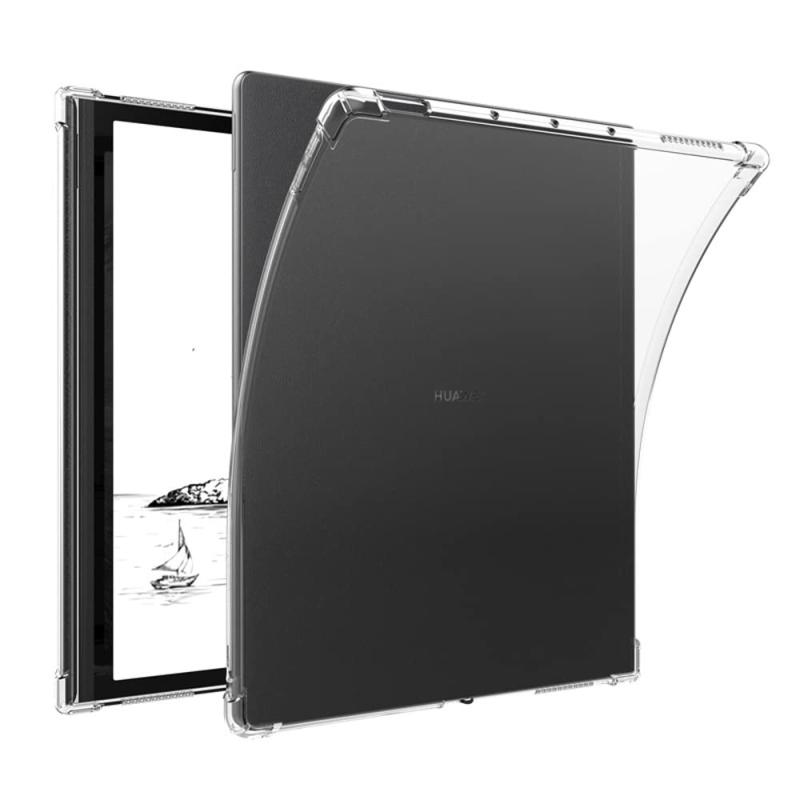 LANHOMEX For HUAWEI MatePad Paperケース10.3インチタブレットケース,透明,なシリコンTPUケース、HUAWEI MatePad Paperカバー10.3インチ,柔らかく、耐衝撃性、滑り止め、落下防止、指紋防止、超薄、全