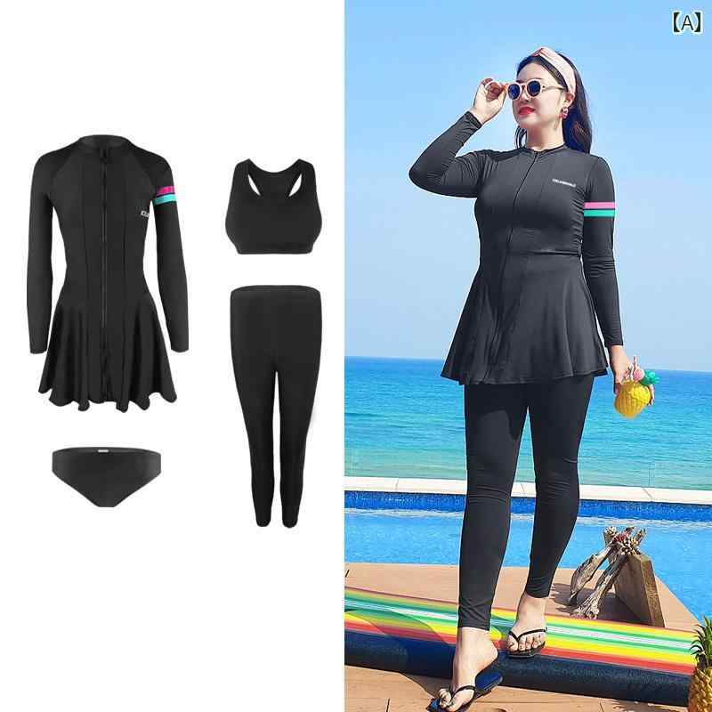 スポーツ ダイビング スーツ ウェットスーツ レディース スプリット スカート スタイル スリム 大きめ ..