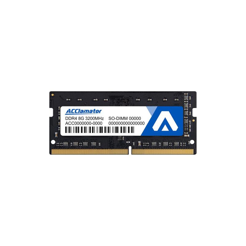 Acclamator DDR4 3200MHz SO-DIMM/PC4-25600 8GB,16GB,32GB(x 1枚)